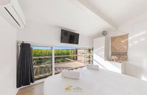 Duplex charme & terrasse clim - parking - plages - Foto 5