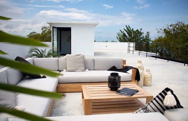 Balam Beach Villa - Modern 4bed Oceanfront w Pool - Foto 37