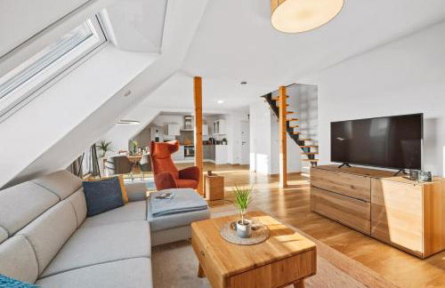 Komfort küsst Natur Skyline Ferienwohnung bei Aschaffenburg - Foto 18