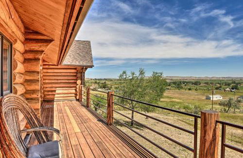 Exquisite Log Home with Lander Valley Views! - Foto 7