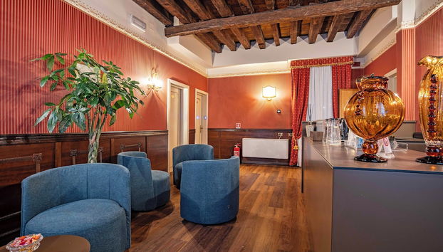 Sala de estar do lobby