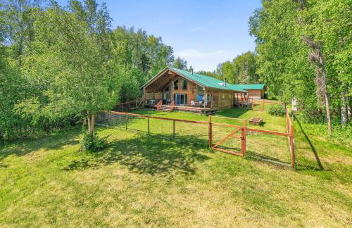 Wasilla Spruce Moose Cabin Lakefront and Hot Tub! - Foto 25