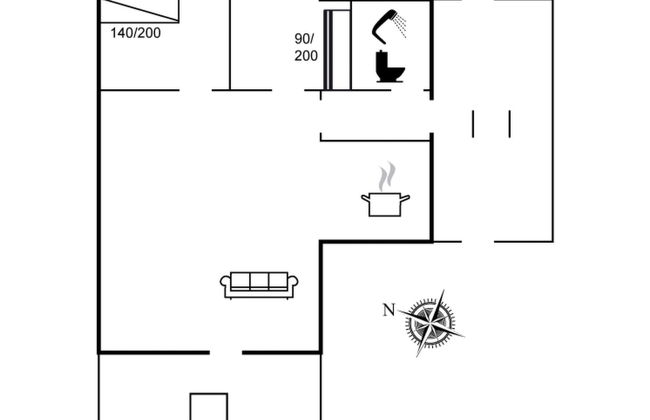 2 bedroom House in Egernsund with terrace and sauna - Photo 21