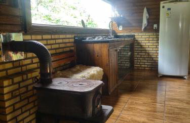 Alpes dos anjos Canela rs chalé luxo Wi-Fi SPLIT COZINHA perto do centro - Foto 21