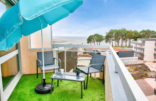 Vue mer - À 160m de la plage - Appartement pour 4 - Foto 1