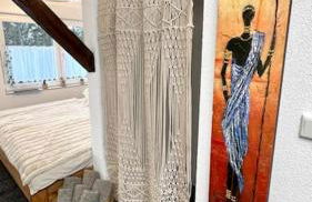 Boho Apartment mit Aussicht auf Gartenoase nähe Düsseldorf - Foto 7