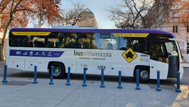 Le Bus vitivinícola prêt pour le circuit
