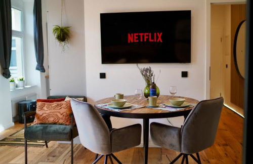 EDLER WOHNRAUM Luxuriöses Studio im Zentrum mit Balkon, Kaffeevollautomat, Klima & Parkplatz - Foto 19