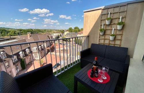 Le Perchoir-WIFI-Face à la Gare-Terrasses-Proche tous commerces - Foto 2