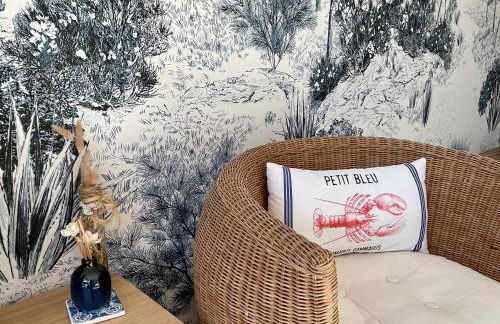 Le Nid Douillet, studio avec terrasse et parking à 400m des plages - Foto 13