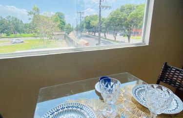 Flat 3 com cama queen e ar-condicionado, perto do Parque da cidade - Foto 17