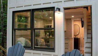 Lofted Romantic Tree House Immersed in Nature in Alabama - Foto 5