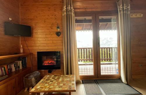 Chalet entier, vue panoramique, ruisseau et sauna. - Foto 40