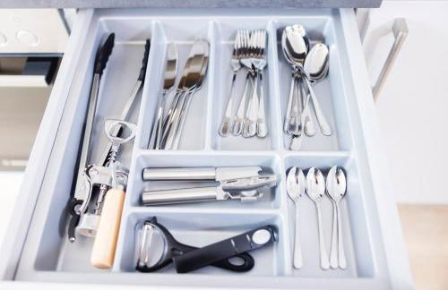 BellaBene modernes Studioapartment in zentraler Lage mit Balkon, Arbeitsplatz, Parkplatz - Foto 21