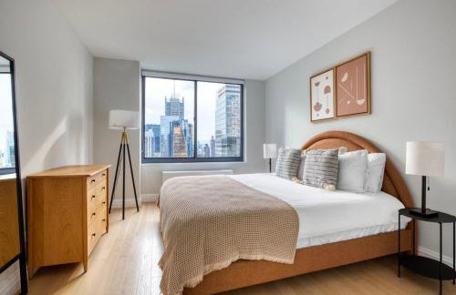 Midtown 2br w gym wd nr Times Square NYC-1348 - Foto 13