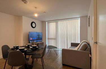 Modern 2bed Apartment in Birmingham City Centre 2 mins from Train Station with Free Parking and WiFi - Foto 48