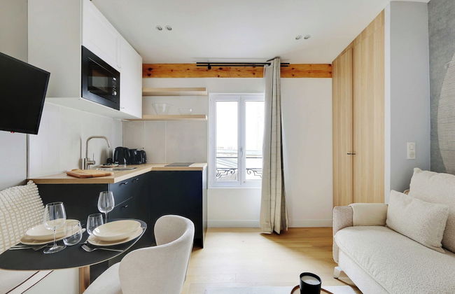 Cosy Studio With AC -2p- Sacra-coeur Montmartre - Foto 9