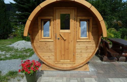 Ferienhaus mit Kamin , Terrasse und Aussensauna - Foto 43