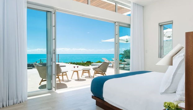 Oceanfront Luxury Villa Infinity Pool w Slide - Foto 5, Habitación