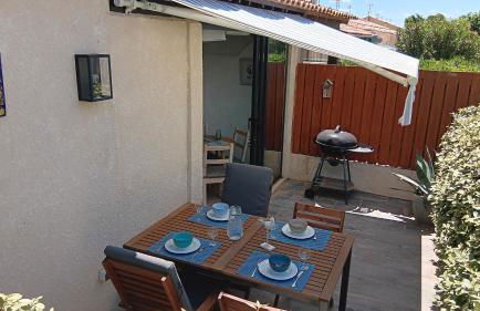 Gruissan Ayguades maison de vacances L'Etang 3 personnes, wifi gratuit - Photo 15