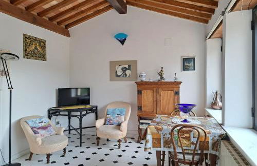 Mansarda con solarium panoramico su centro storico di Sarteano vicino alle famose terme della Val d'Orcia - Photo 28