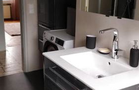 Ferienwohnung mit Garten und Bergblick - Foto 30