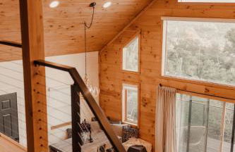 Award-Winning A-Frame with Views and Cedar Hot Tub - Foto 20