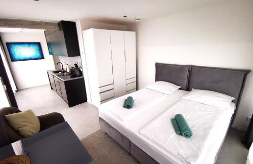 HH 01 by ROCKCHAIR - SUPERHOST Status - Modernes Apartment mit sonnigem Balkon & premium Boxspringbetten in Winterhude - Hamburg Top Geheimtipp - Foto 39