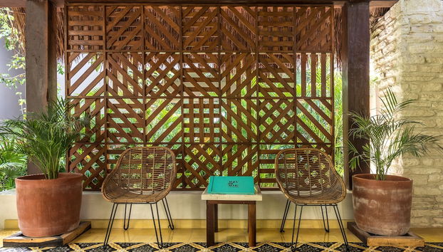 Zona de estar del vestíbulo