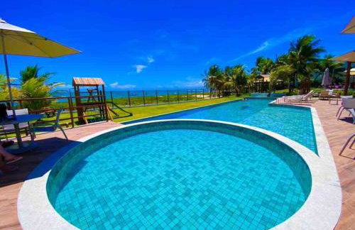 Casa Turquesa Pé na areia Piscina infinita Pet friendly Condomínio fechado - Foto 13