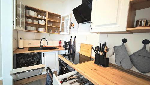 NEU! KINGS-Apartment - 300m zum Bahnhof - 6 Personen - Küche - Gerberplatz - Foto 3, stove, dishwasher