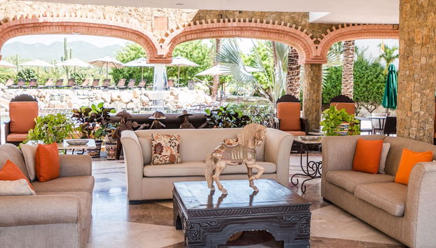 Sala de estar do lobby