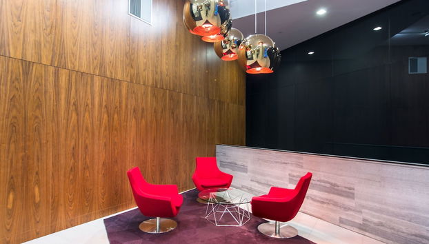 Zona de estar del vestíbulo