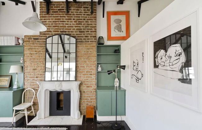 1 Bed Bohemian Loft Style Apt - Foto 6