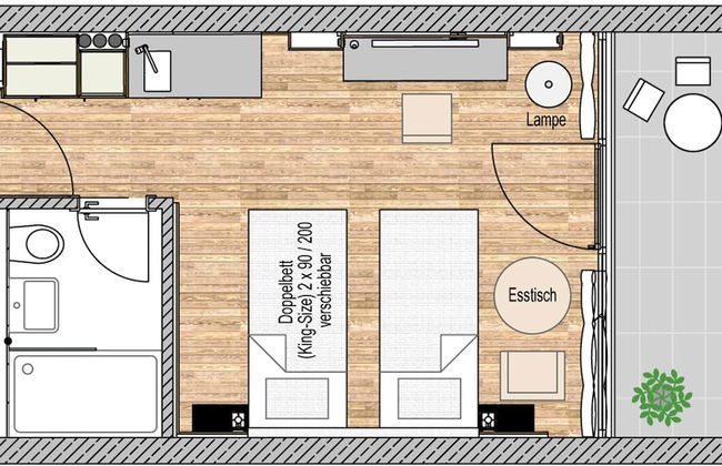 Boardinghouse Das RUNDUM - Foto 43