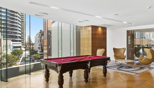 Sala de estar do lobby