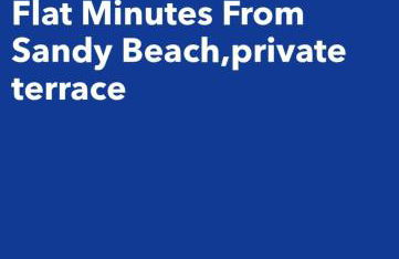 Lovely newly refurbished 1 Bedroom Flat Minutes From Sandy Beach,private terrace - Photo 1