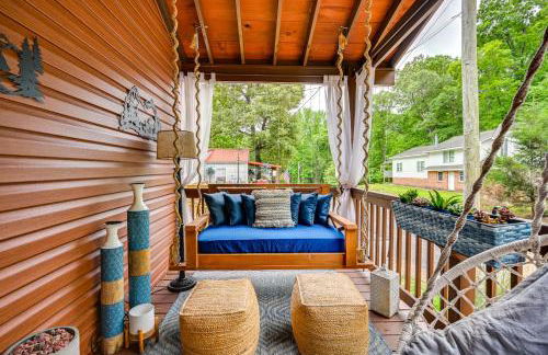 Murray Cabin with Hot Tub Walk to Kentucky Lake! - Foto 21