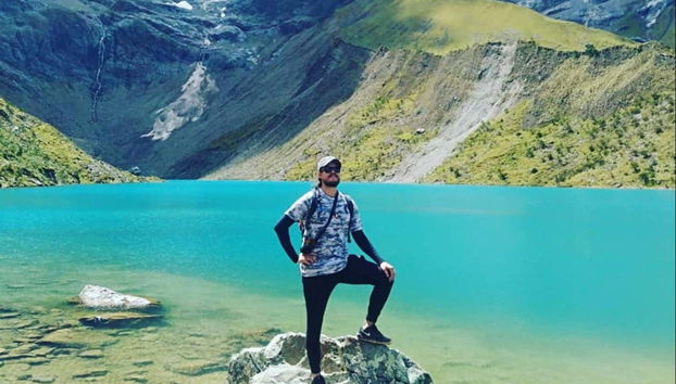 Humantay Lake Hike - Photo 3, Enjoying the views of Humantay Lake