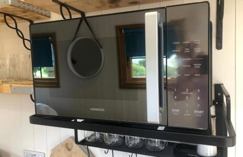 Cosy Shepherds Hut, heating, Hot Tub, WiFi and magnificent view - Foto 10