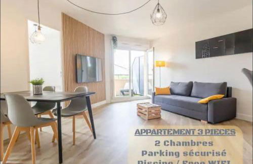 *T3*Toulouse Purpan+Parking+Piscine - Foto 1