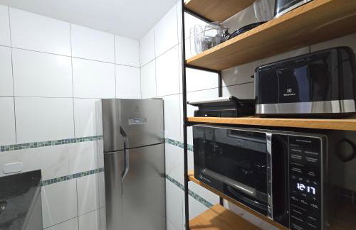 Casa Ubatubana II, em Praia do Sapê - Ar condicionado, cozinha completa e Wi-Fi - Foto 18