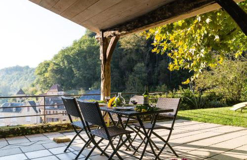 Au coeur de Beynac, superbe maison du XIVe siècle avec jardin panoramique - Foto 19