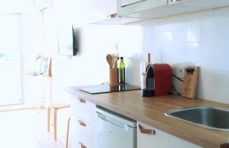 Studio dernier étage vue mer Clim et Wifi - Foto 12