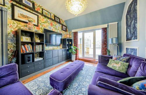 Penthouse On Waterside With River Views, Private Parking & Secluded Hot Tub - Foto 18