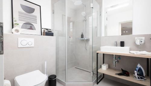 Apartments an der Vorderreihe - Parkplätze nach Verfügbarkeit - Foto 3, towels, Shower