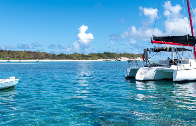Excursion à l'îlot Gabriel en catamaran - Photo 5