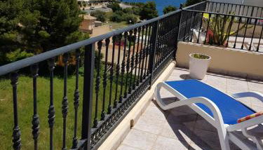 Casa Pitufo Calpe, bright duplex - see & mountain view - Foto 4, sunbed