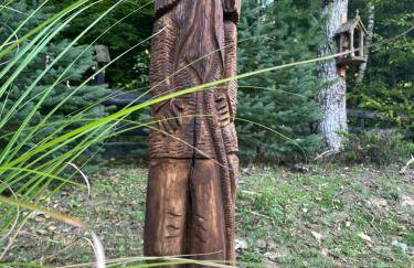 Leśniczówka domek balia sauna jeziorka w lesie na wyłączność - Foto 26