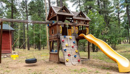 The Lodge Large Cabin, 17 Acres, Playground, Forest Access - Foto 3